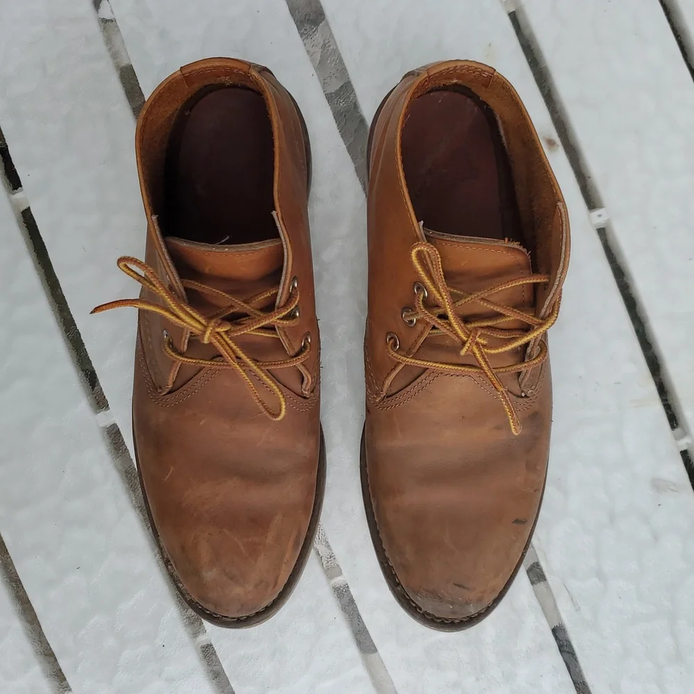 Red Wing Heritage Chukka Lace Up Boot. GUC. Tan. Mens's Size 10.5 D. Style# 3140